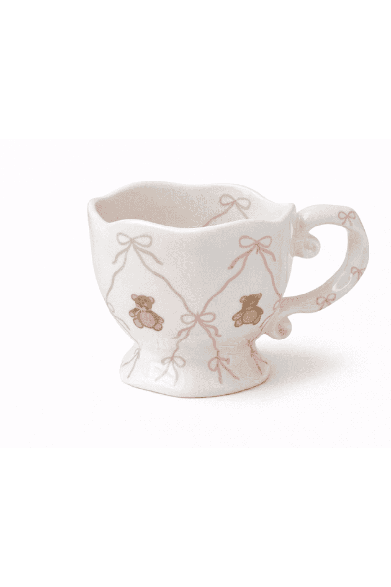 Xícara Laço de Amor | Pérola em Porcelana